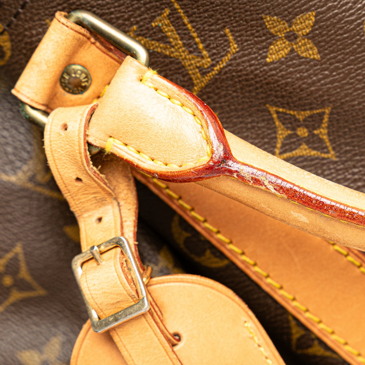 Louis Vuitton Monogram Keepall 50 Bruin