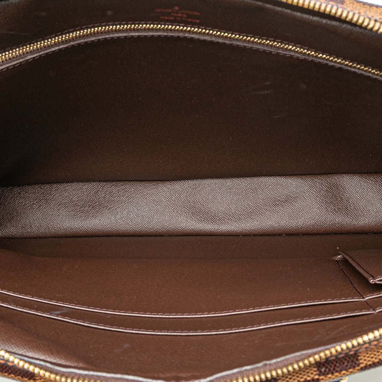 Louis Vuitton Damier Ebene Porte Documents Voyage PM Bruin