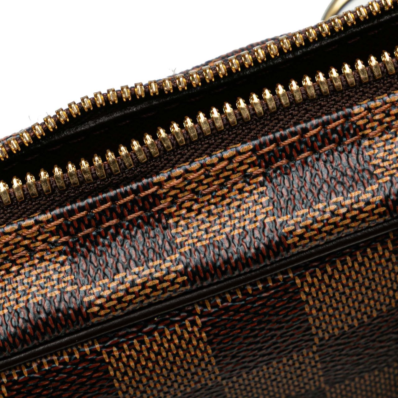 Louis Vuitton Damier Ebene Porte Documents Voyage PM Bruin