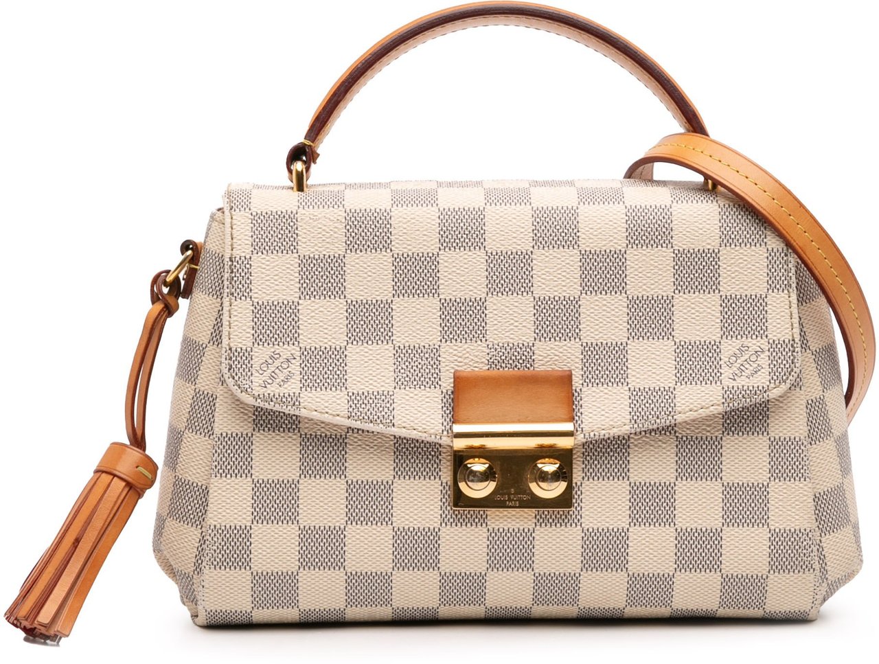 Louis Vuitton Damier Azur Croisette Wit