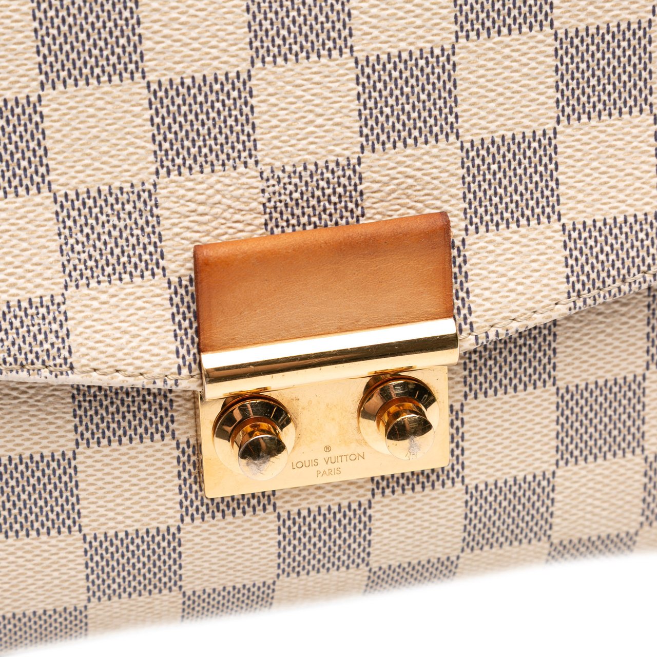 Louis Vuitton Damier Azur Croisette Wit