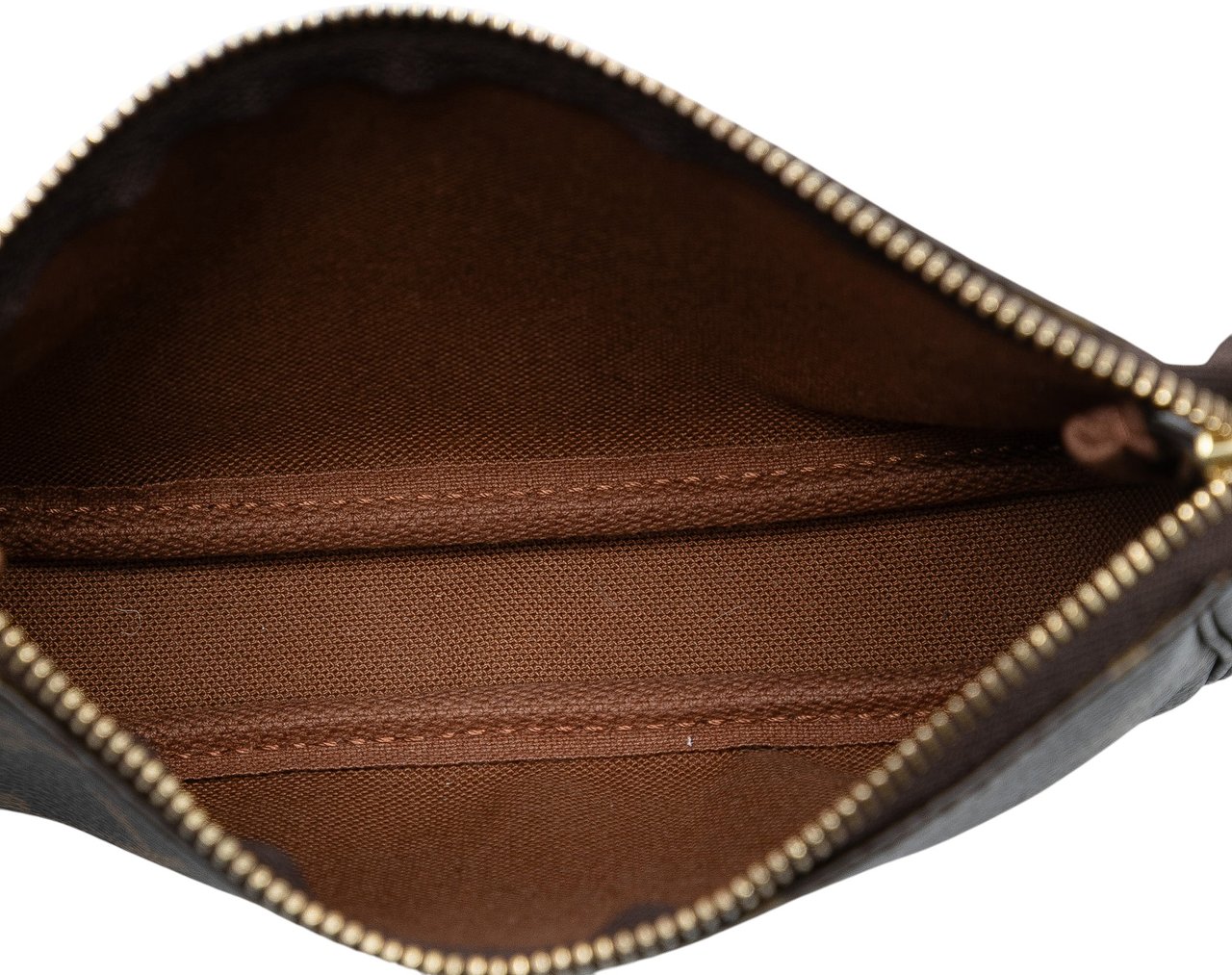 Louis Vuitton Monogram Mini Pochette Accessoires Bruin