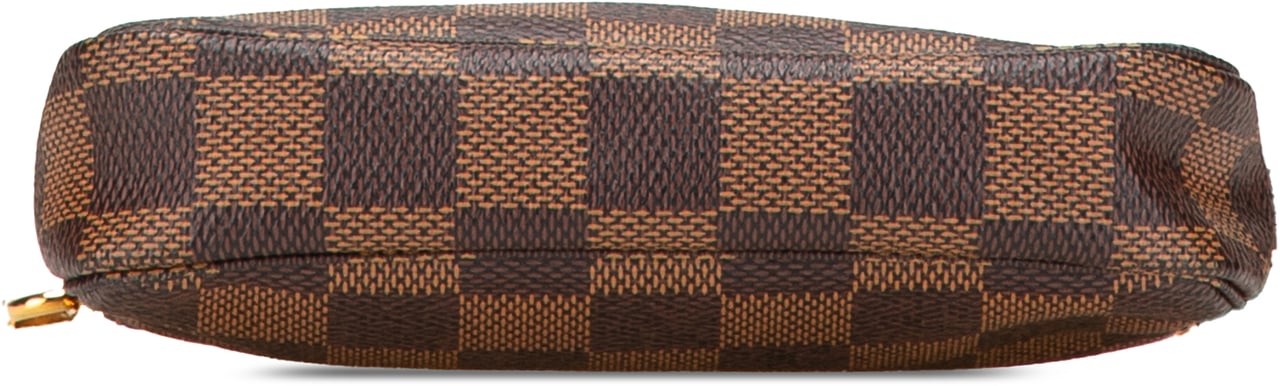 Louis Vuitton Damier Ebene Mini Pochette Accessoires Bruin