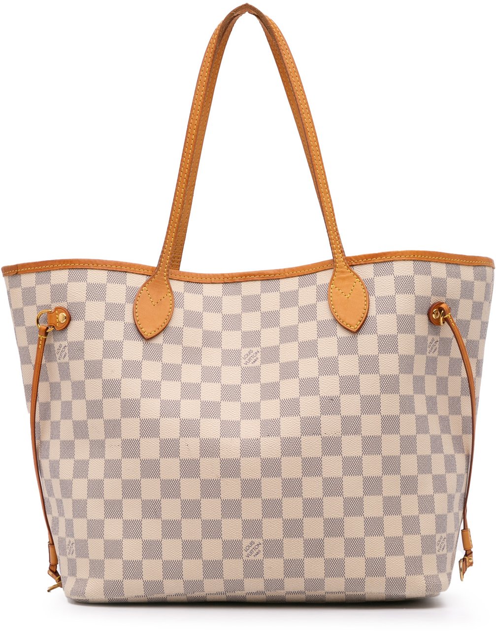 Louis Vuitton Damier Azur Neverfull MM Wit
