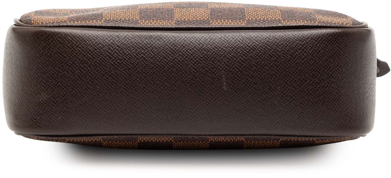 Louis Vuitton Damier Ebene Trousse Pochette Bruin