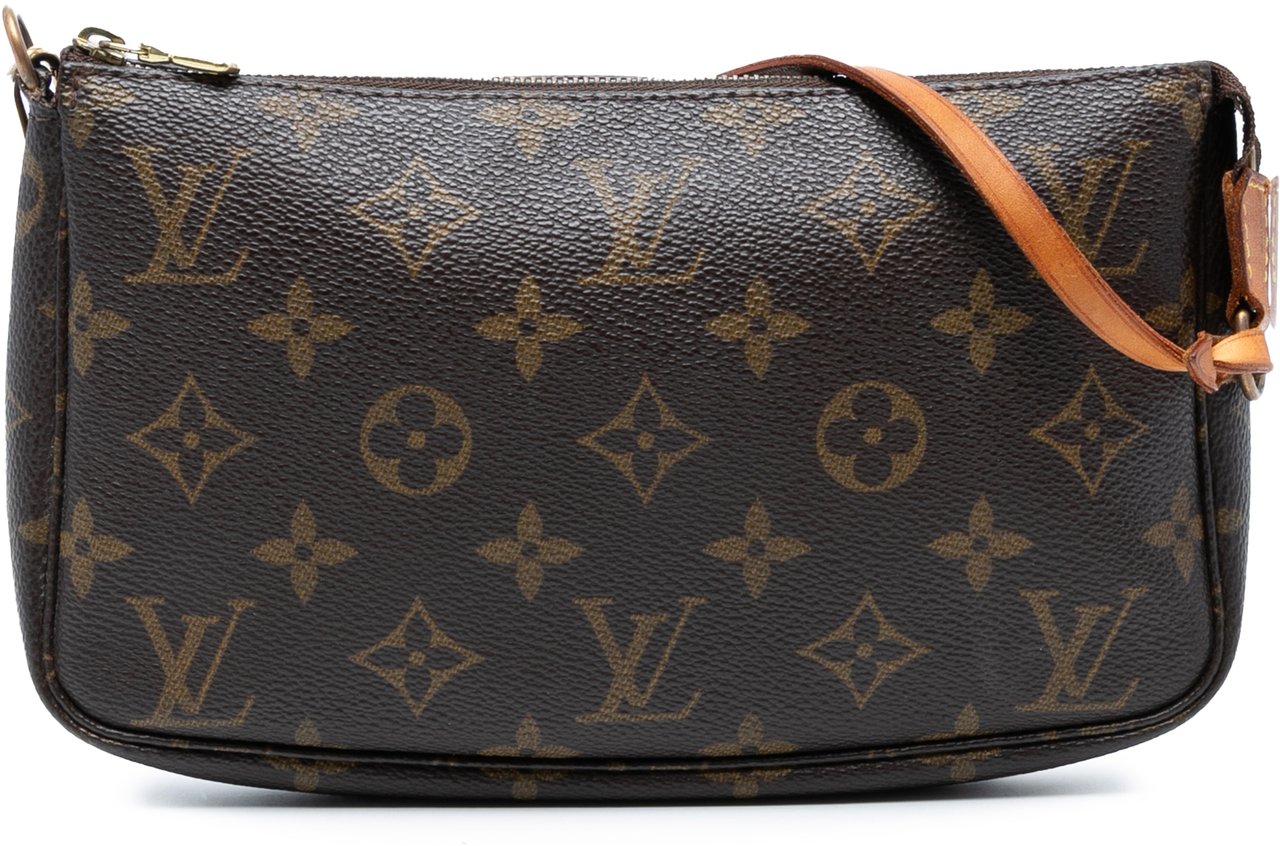 Louis Vuitton Monogram Pochette Accessoires Bruin