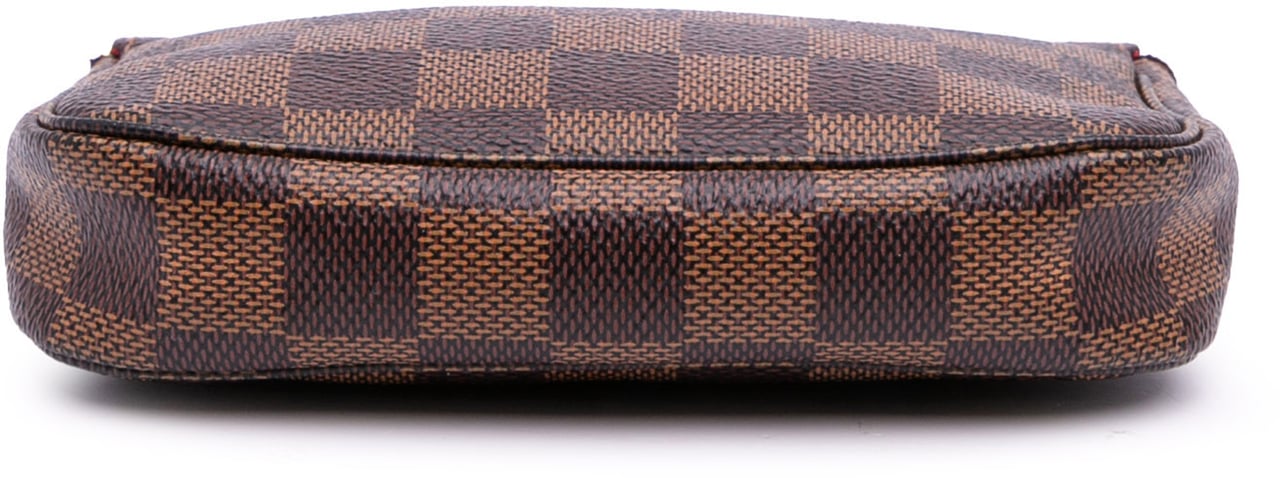 Louis Vuitton Damier Ebene Mini Pochette Accessoires Bruin