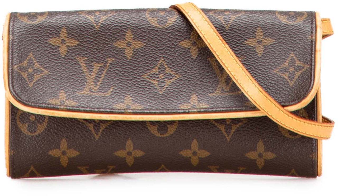 Louis Vuitton Monogram Pochette Twin PM Bruin
