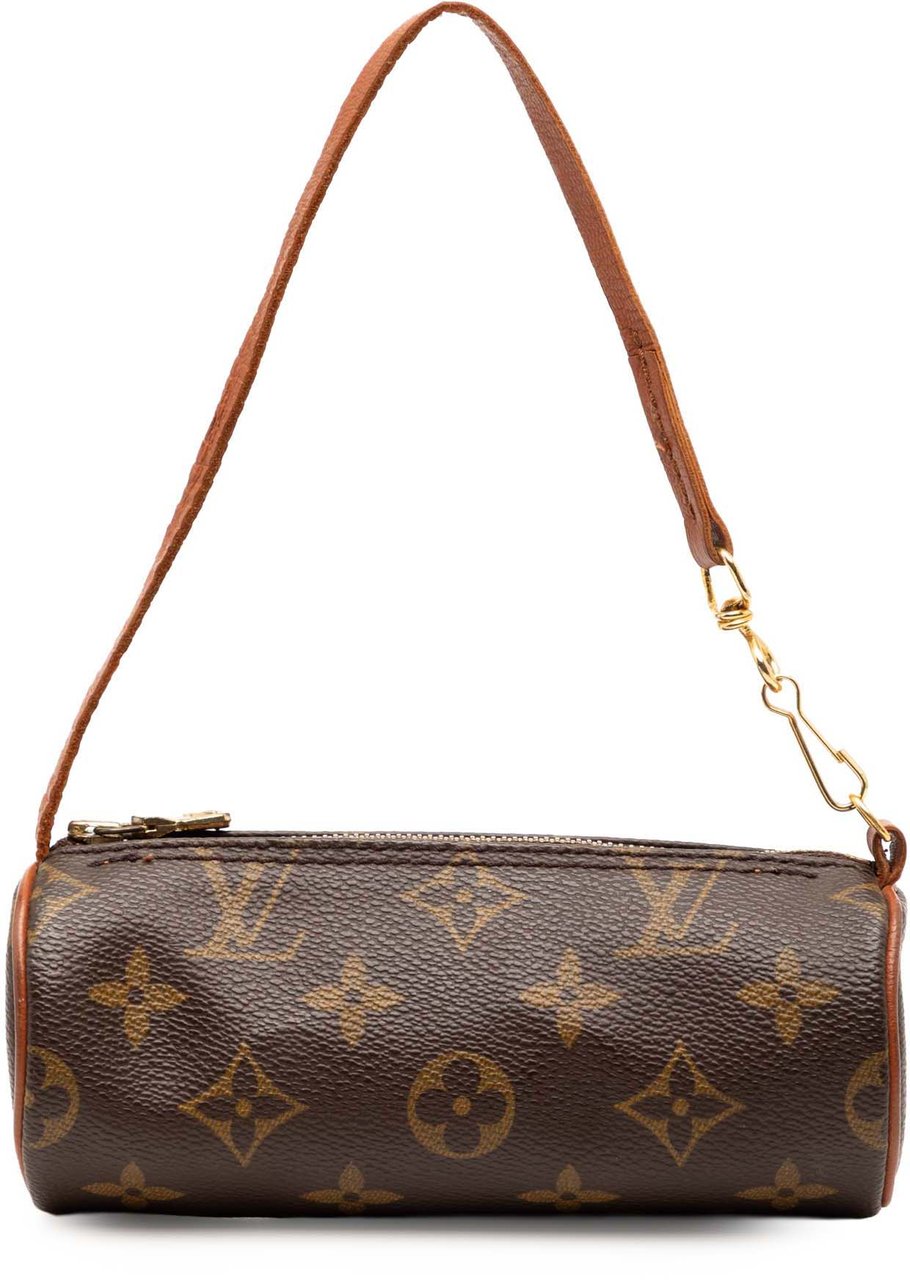 Louis Vuitton Monogram Papillon Pochette Bruin