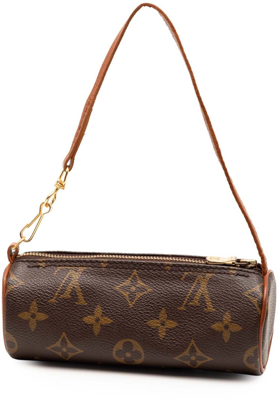 Louis Vuitton Monogram Papillon Pochette Bruin