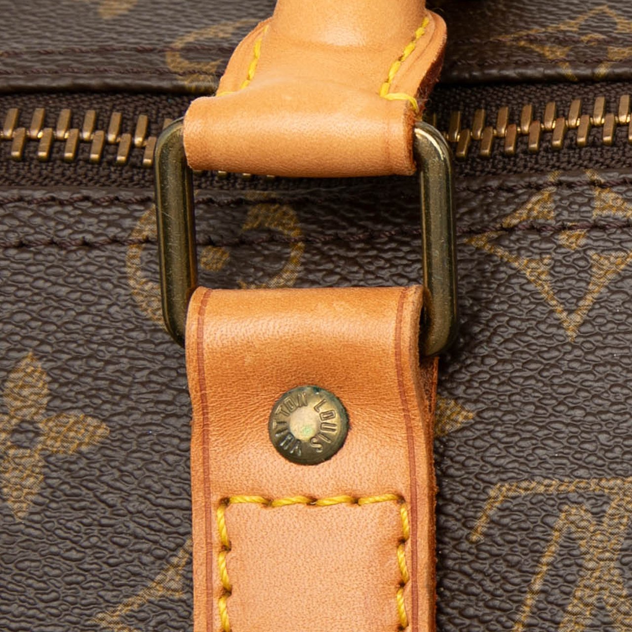 Louis Vuitton Monogram Keepall 50 Bruin