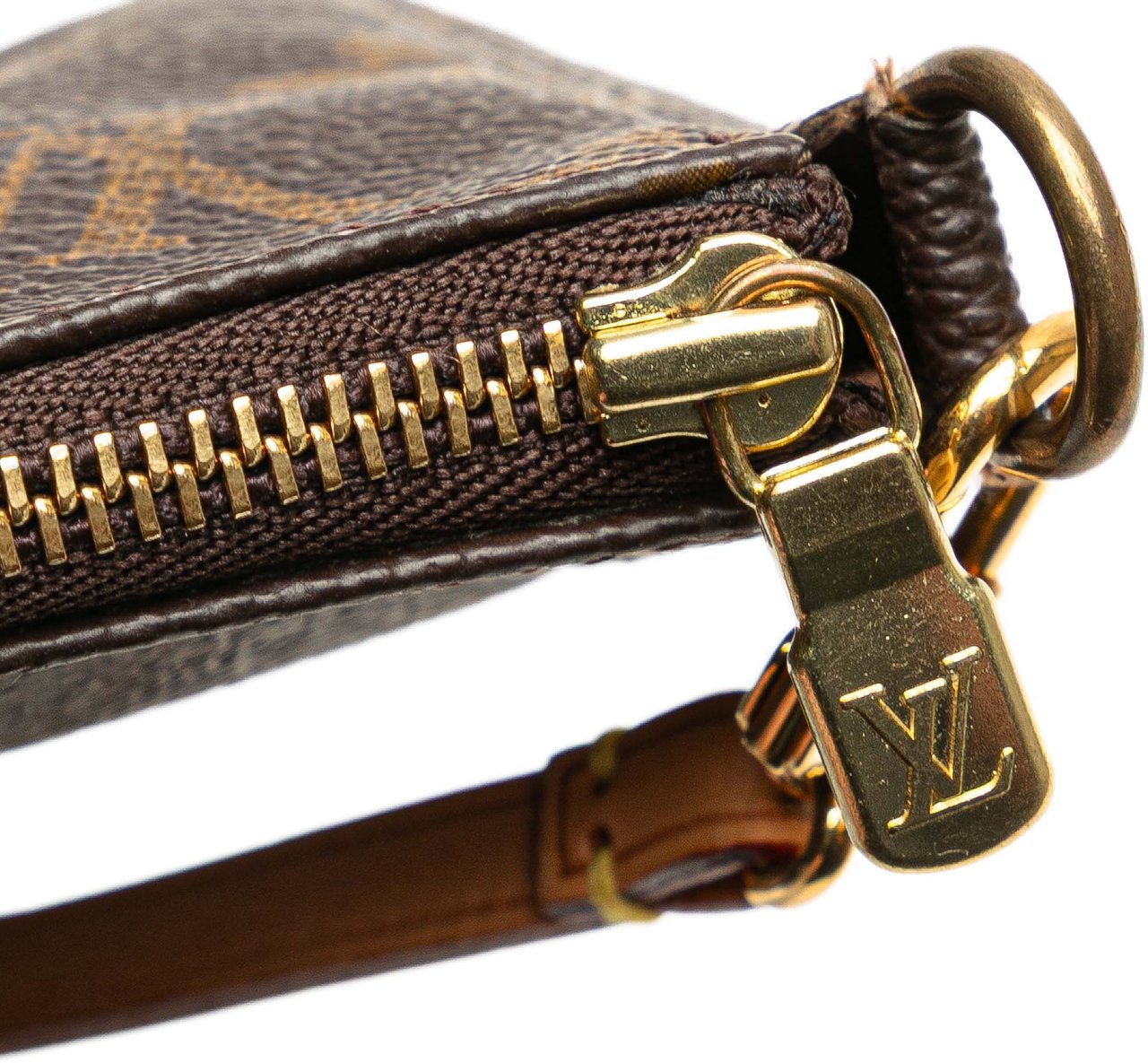 Louis Vuitton Monogram Pochette Accessoires Bruin