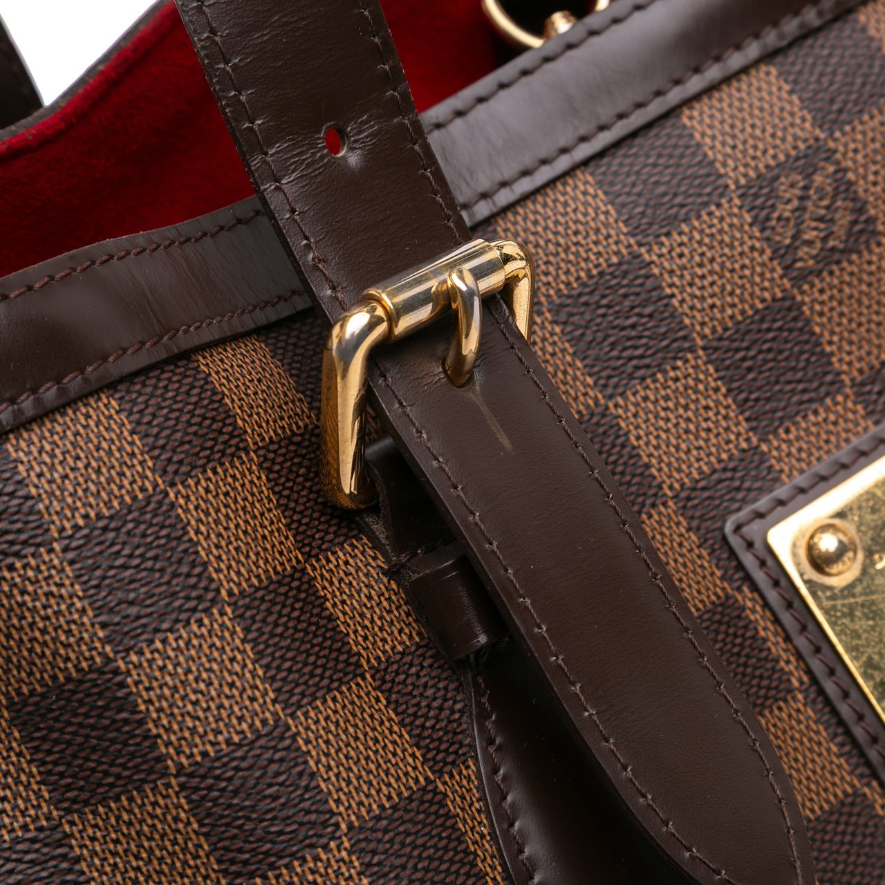 Louis Vuitton Damier Ebene Hampstead MM Bruin