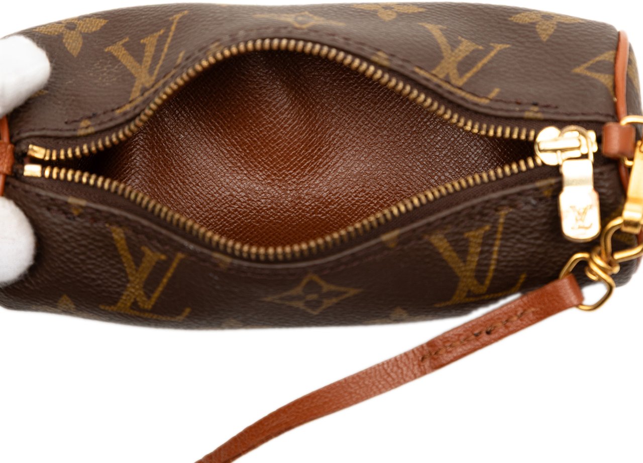 Louis Vuitton Monogram Papillon Pochette Bruin