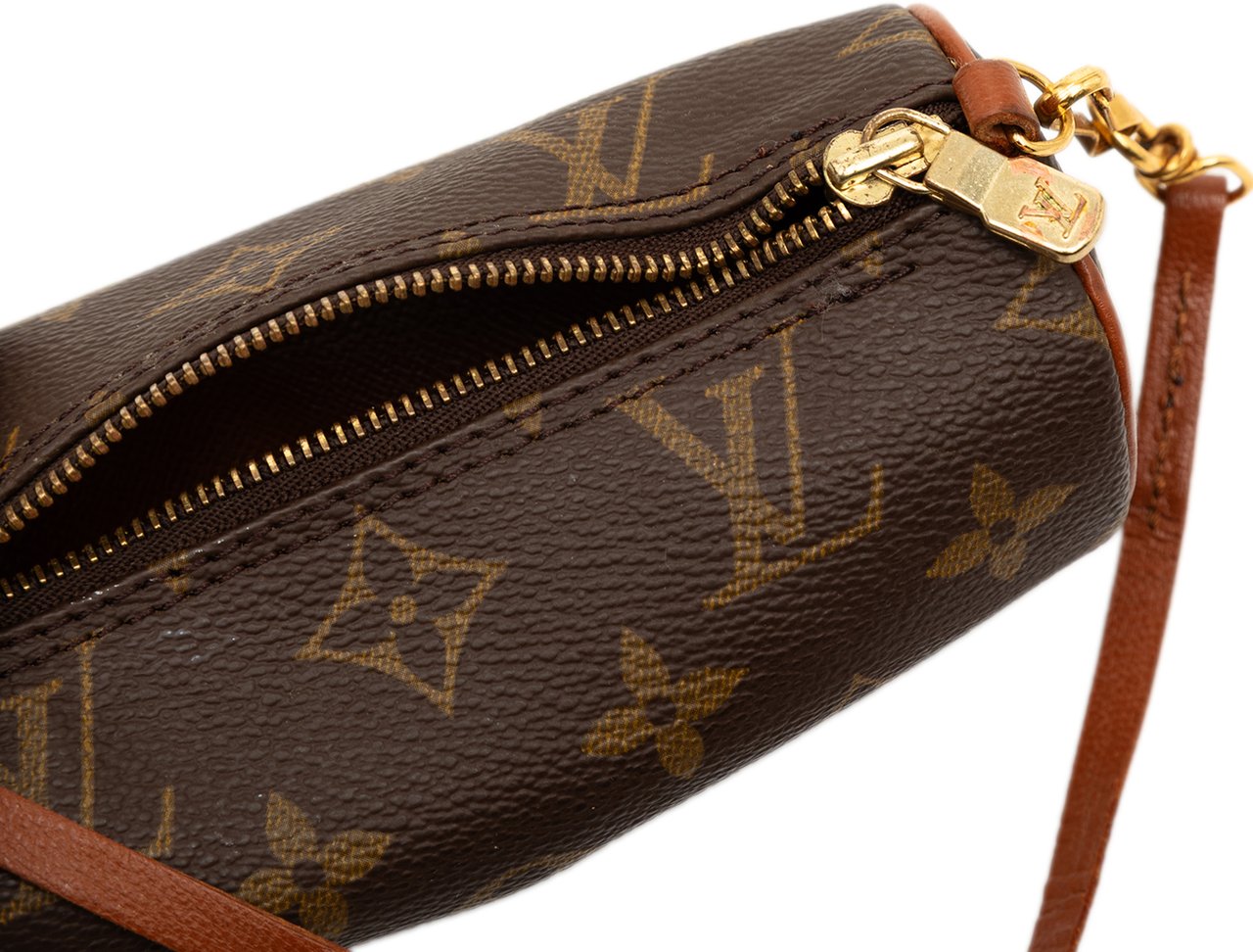 Louis Vuitton Monogram Papillon Pochette Bruin