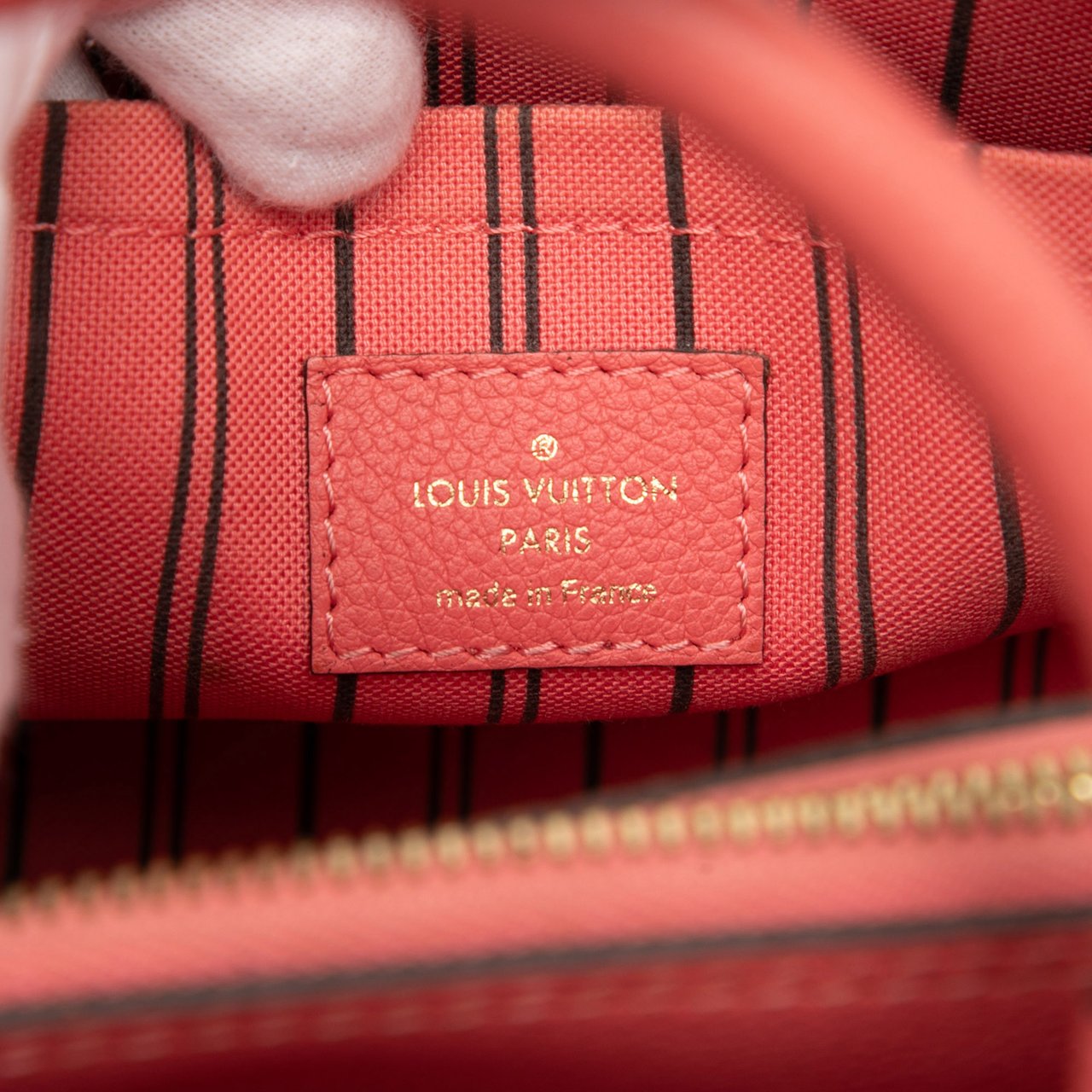 Louis Vuitton Monogram Empreinte Montaigne BB Roze