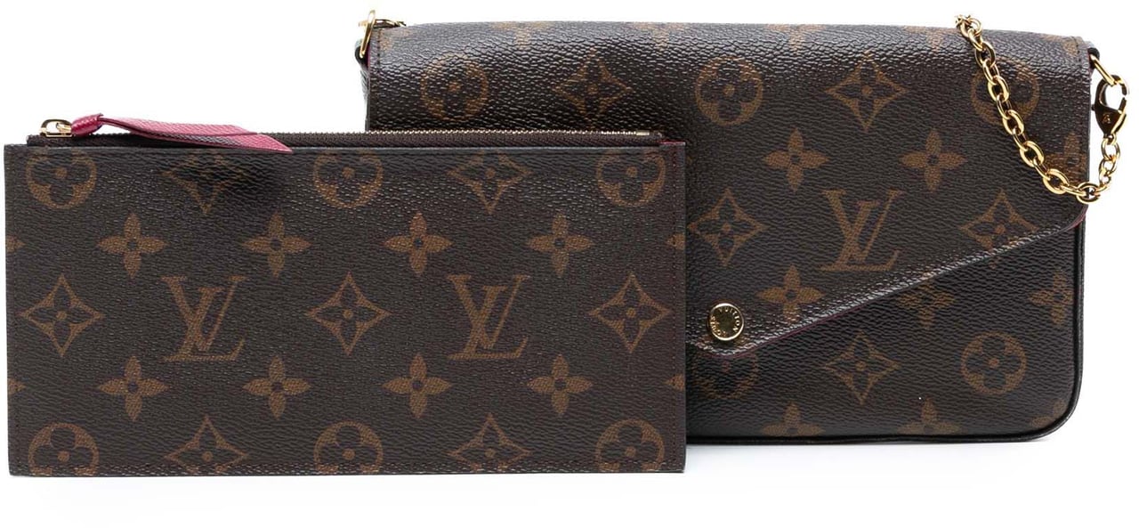 Louis Vuitton Monogram Pochette Felicie Bruin