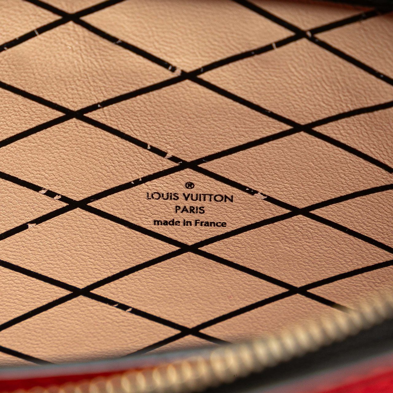 Louis Vuitton Epi Trunk Clutch Rood