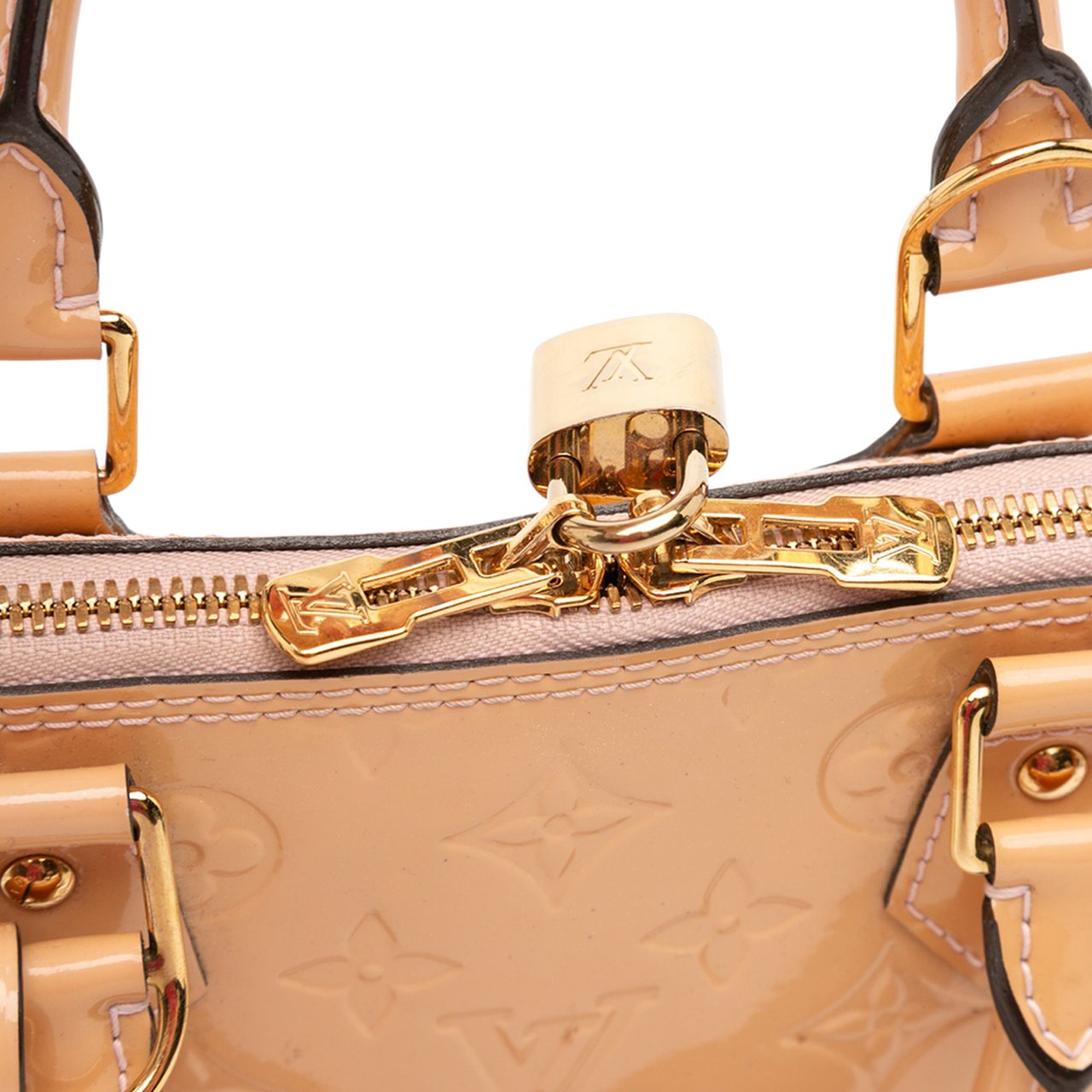 Louis Vuitton Monogram Vernis Alma PM Bruin