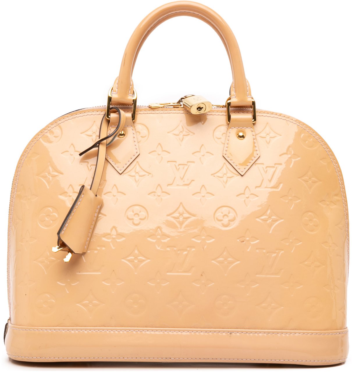 Louis Vuitton Monogram Vernis Alma PM Bruin