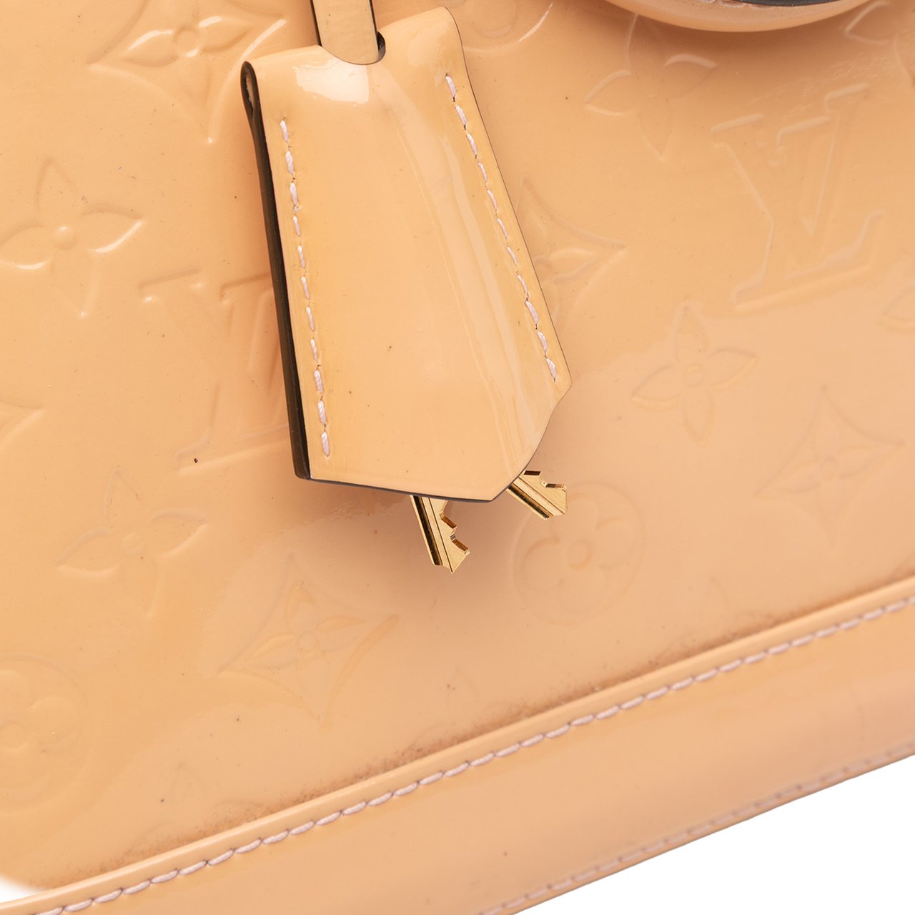 Louis Vuitton Monogram Vernis Alma PM Bruin