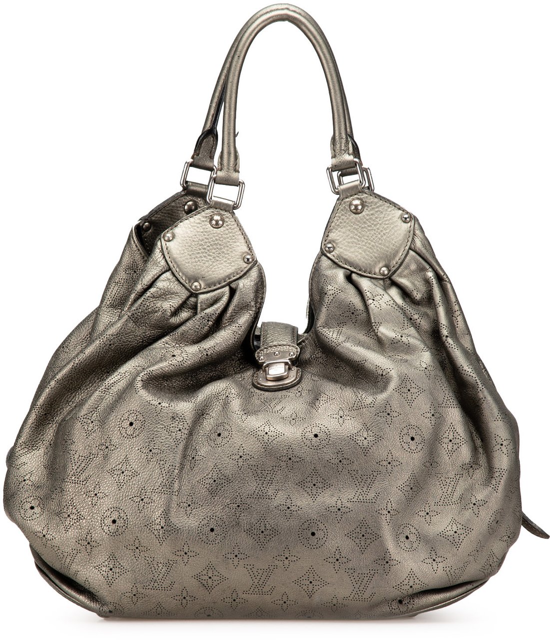 Louis Vuitton Monogram Mahina XL Zilver