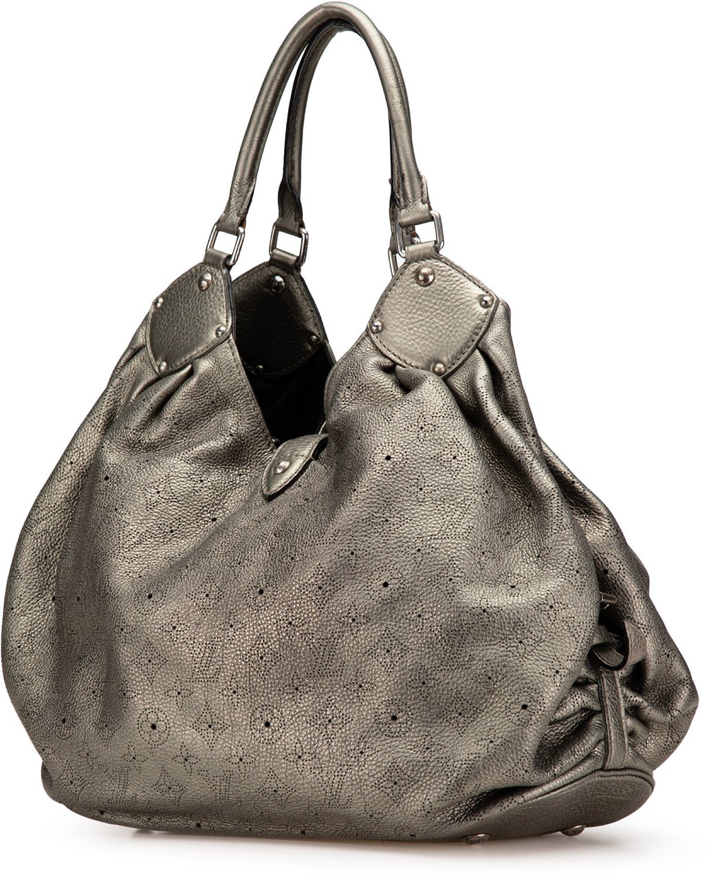 Louis Vuitton Monogram Mahina XL Zilver