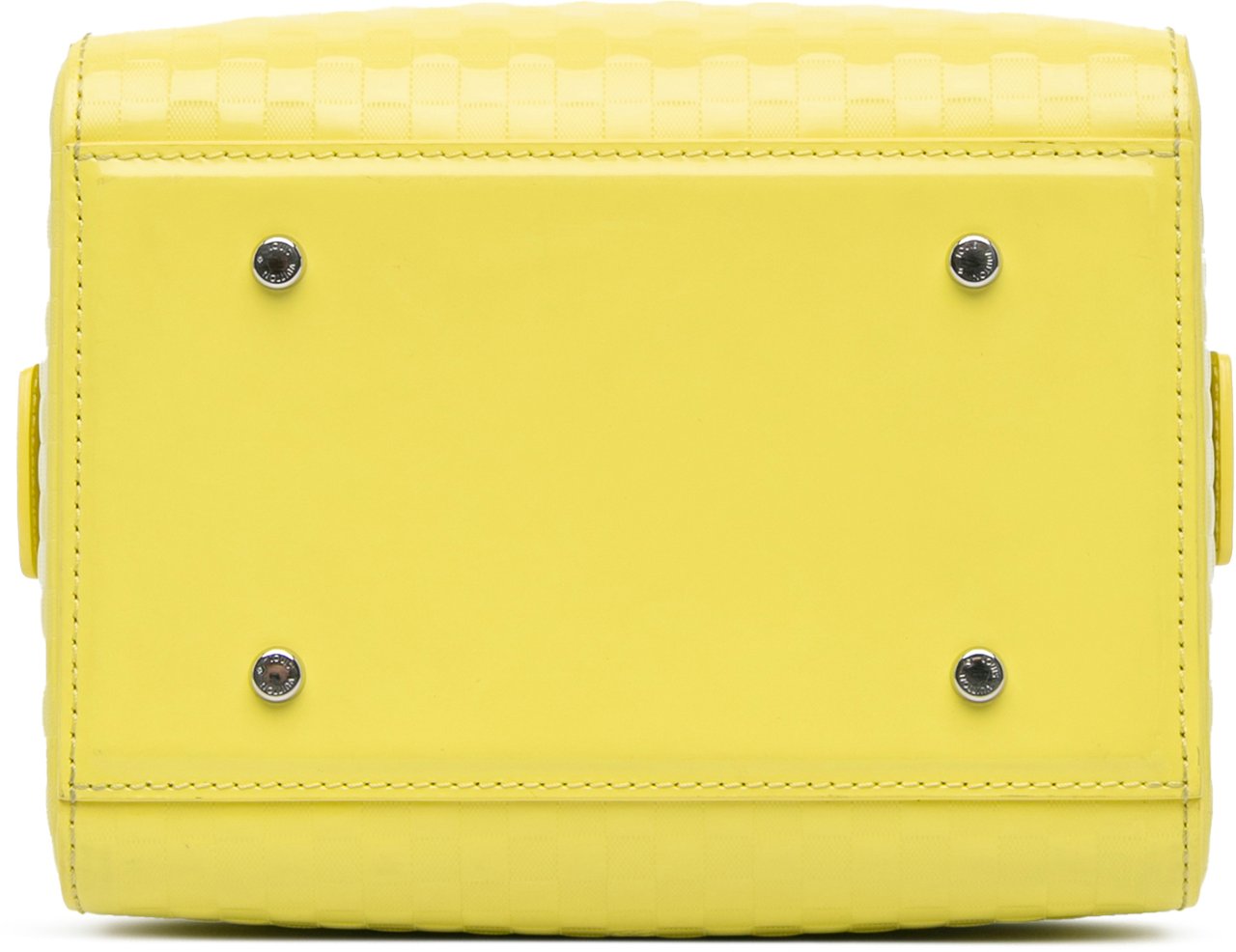 Louis Vuitton Damier Facette Speedy Cube PM Geel