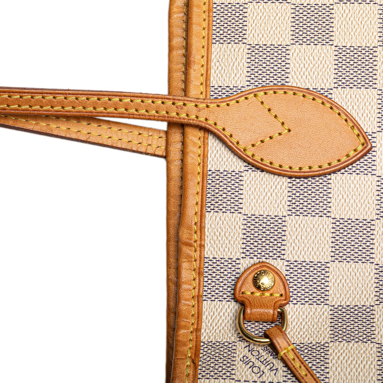 Louis Vuitton Damier Azur Neverfull PM Wit