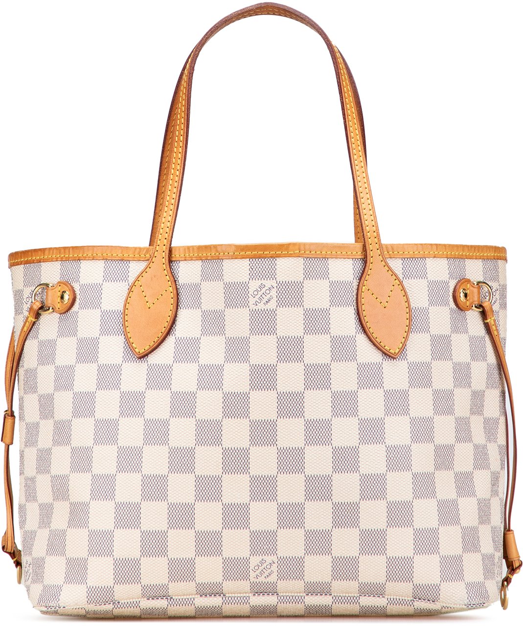 Louis Vuitton Damier Azur Neverfull PM Wit