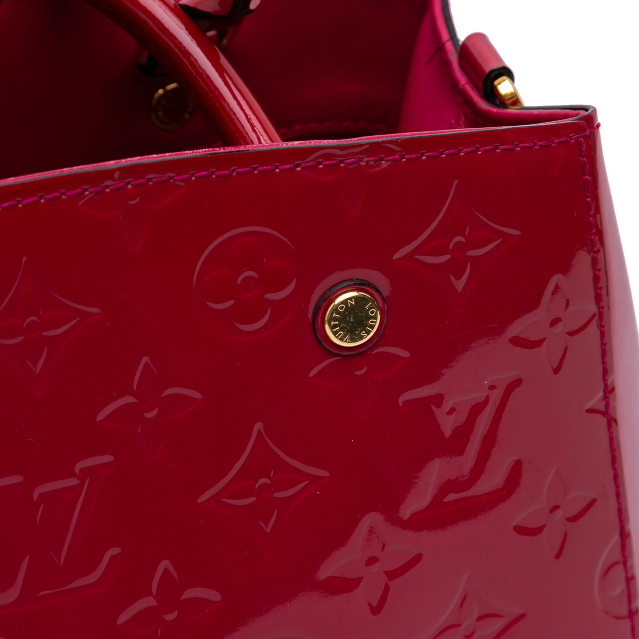 Louis Vuitton Monogram Vernis Montaigne BB Rood