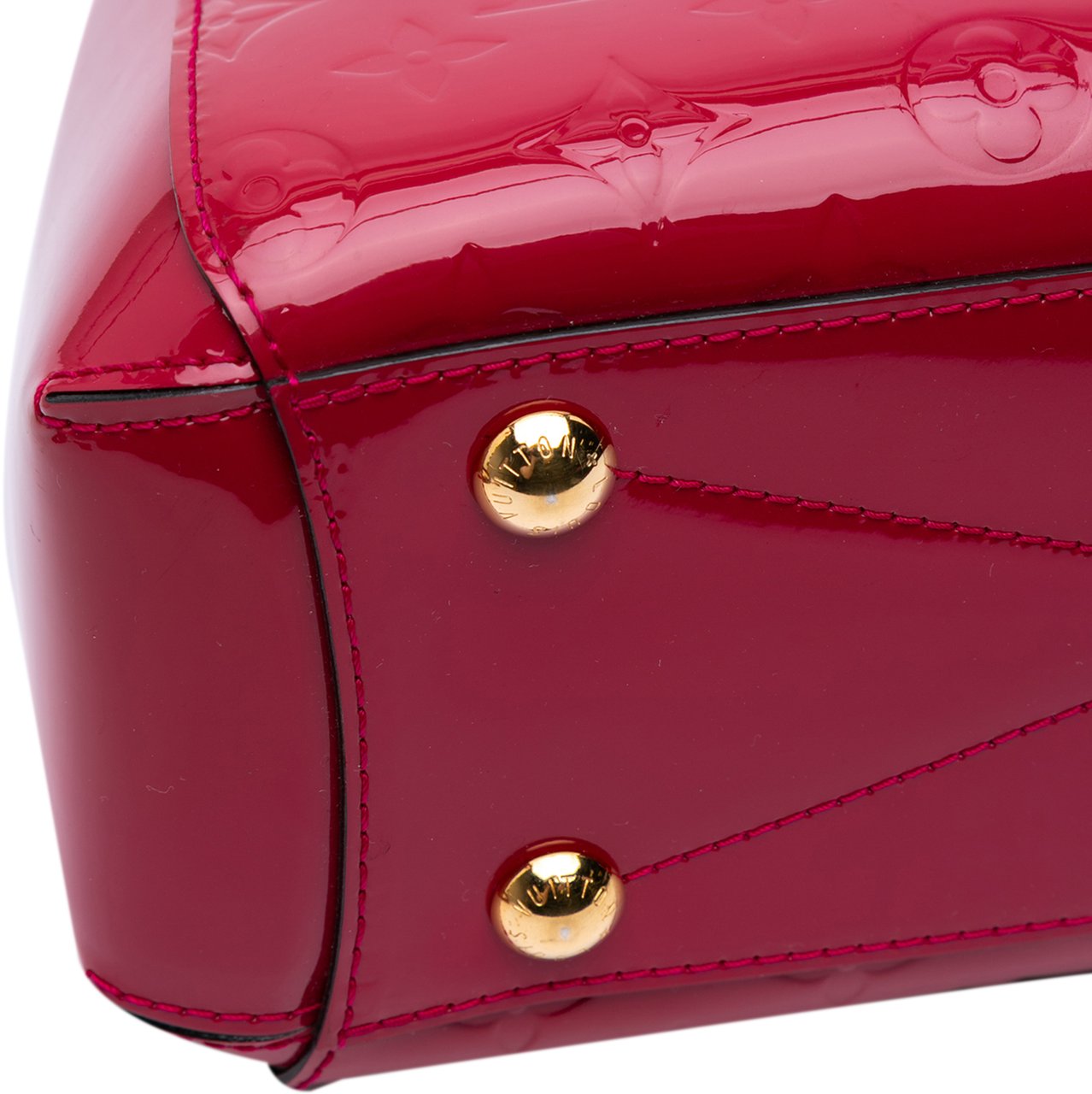 Louis Vuitton Monogram Vernis Montaigne BB Rood