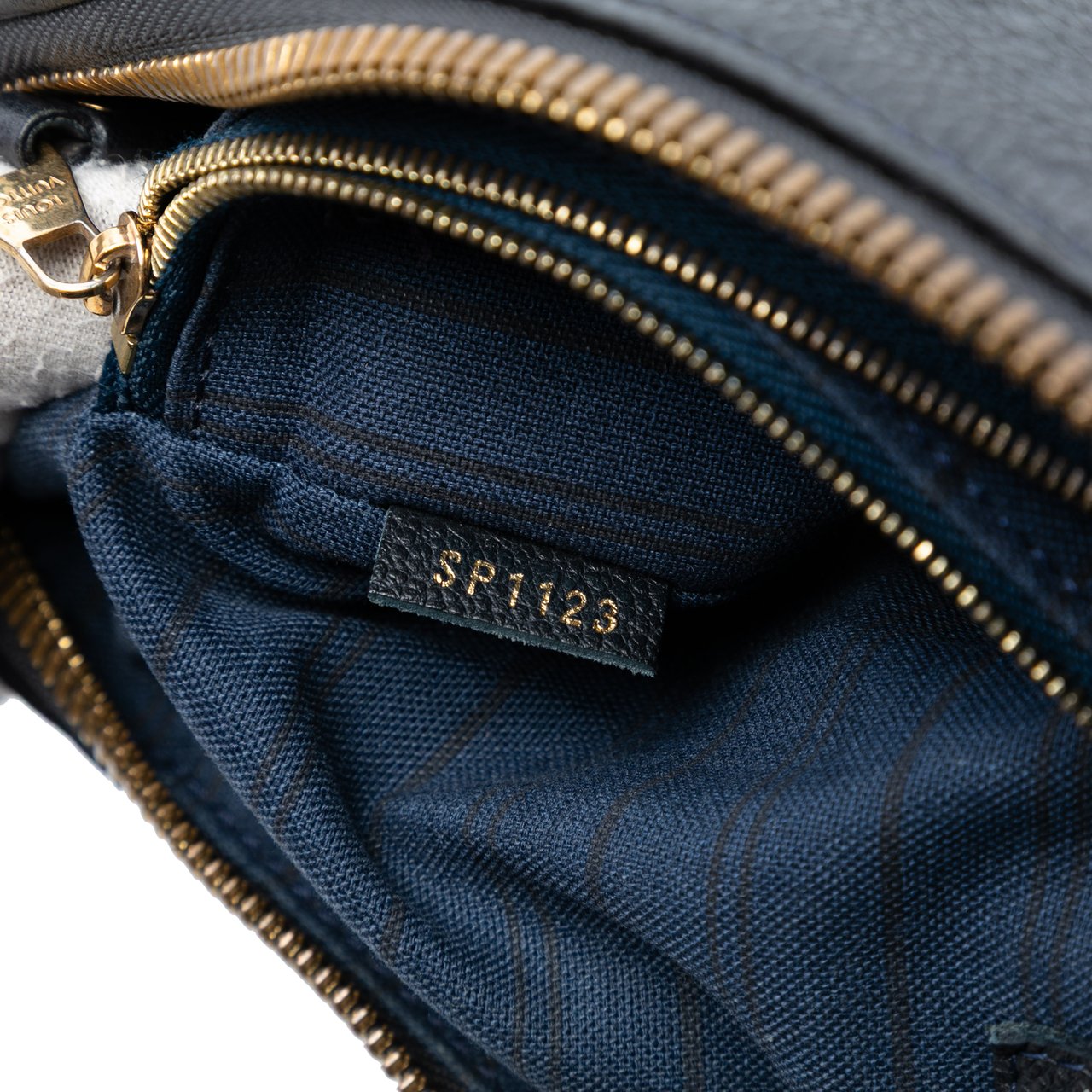 Louis Vuitton Monogram Empreinte Lumineuse PM Blauw