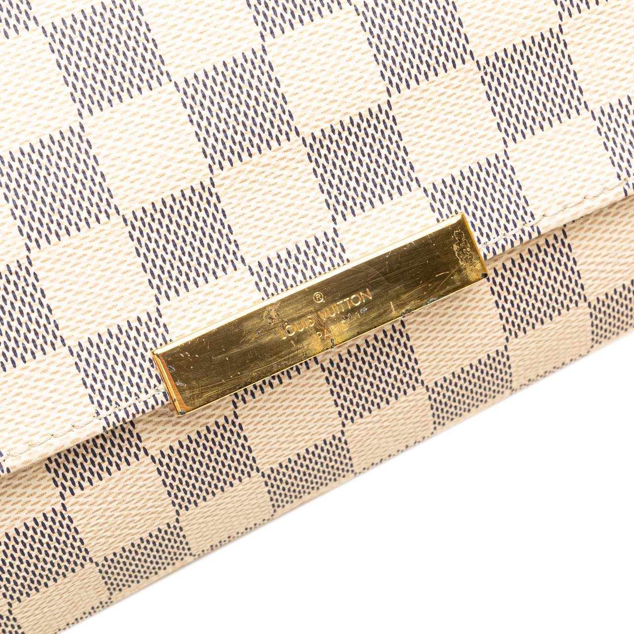 Louis Vuitton Damier Azur Favorite MM Wit