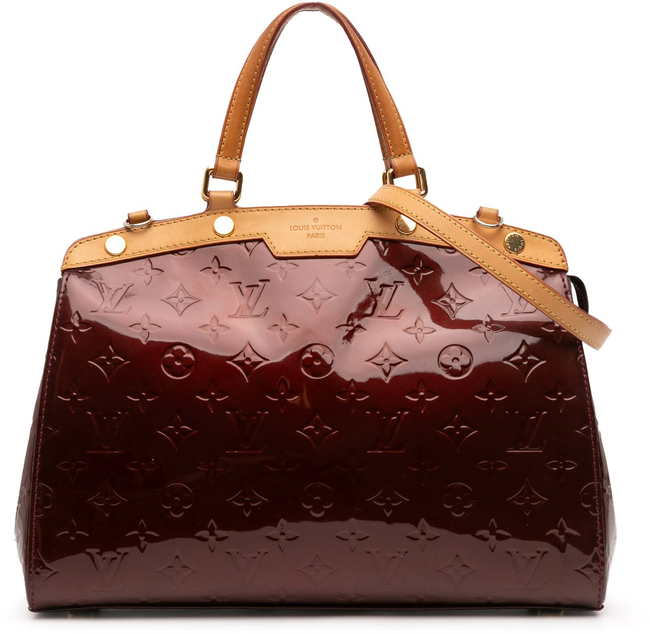Louis Vuitton Monogram Vernis Brea MM Rood