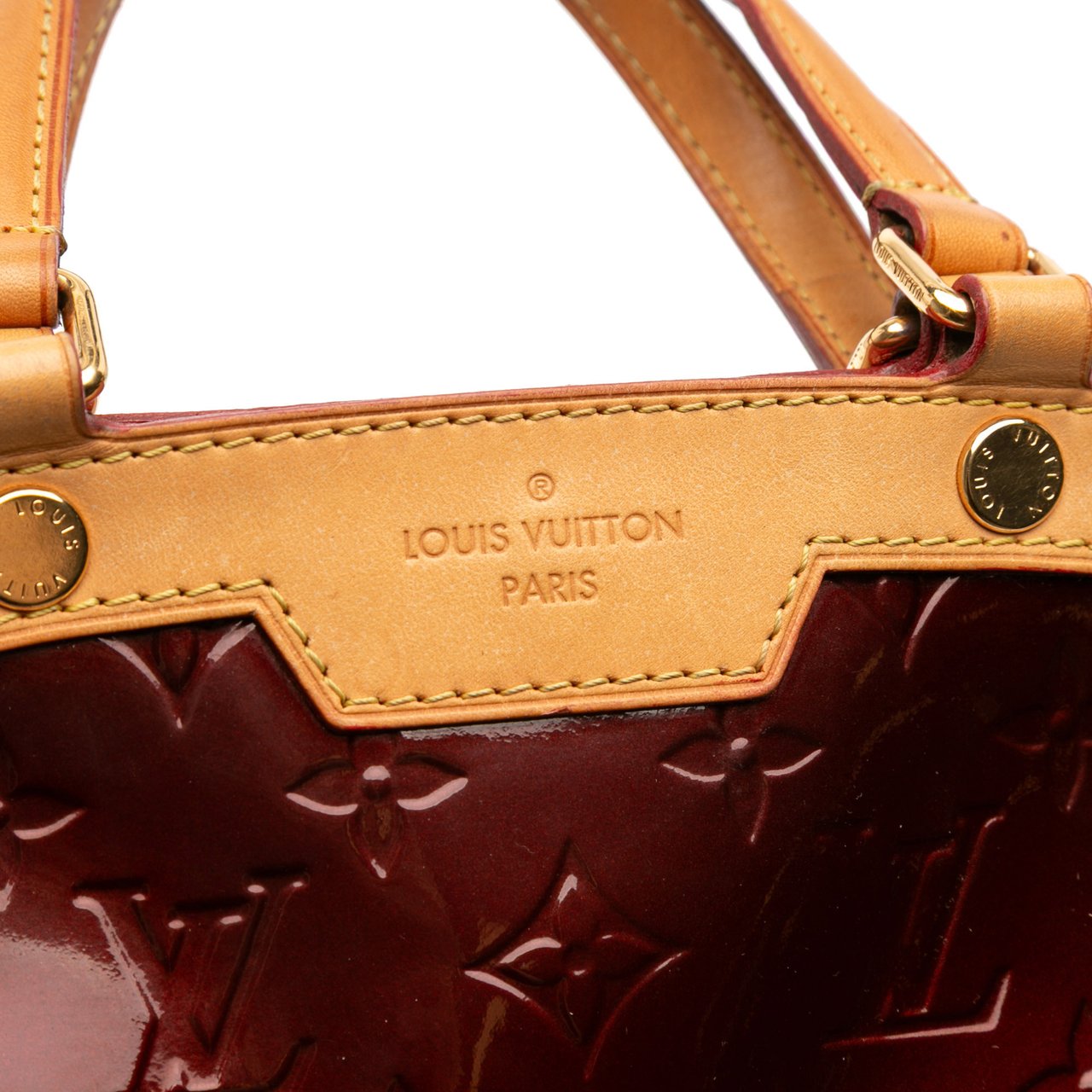 Louis Vuitton Monogram Vernis Brea MM Rood