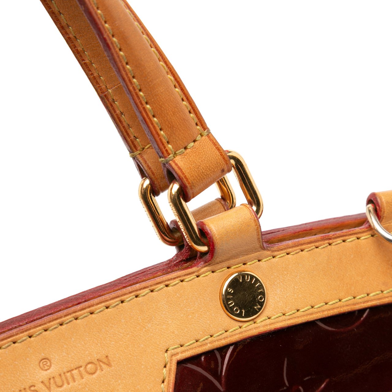 Louis Vuitton Monogram Vernis Brea MM Rood