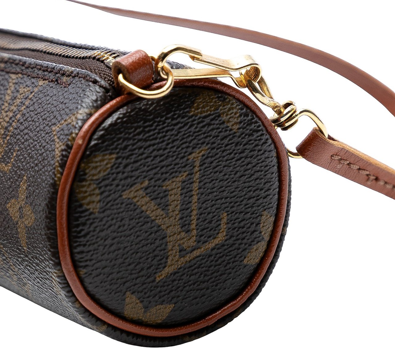 Louis Vuitton Monogram Papillon Pochette Bruin