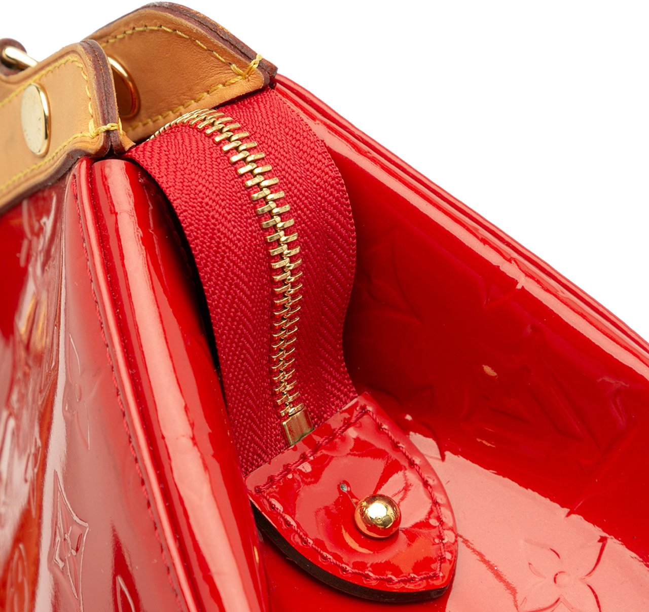 Louis Vuitton Monogram Vernis Brea MM Rood