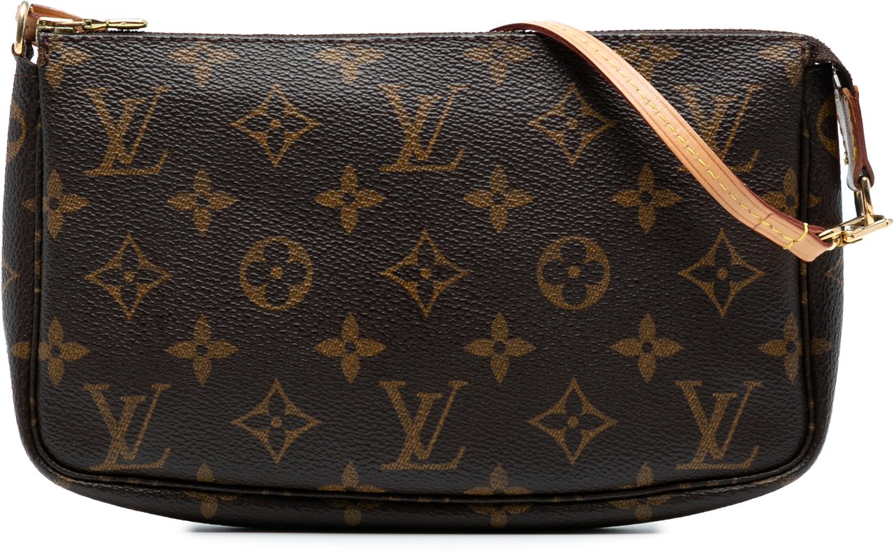 Louis Vuitton Monogram Pochette Accessoires Bruin