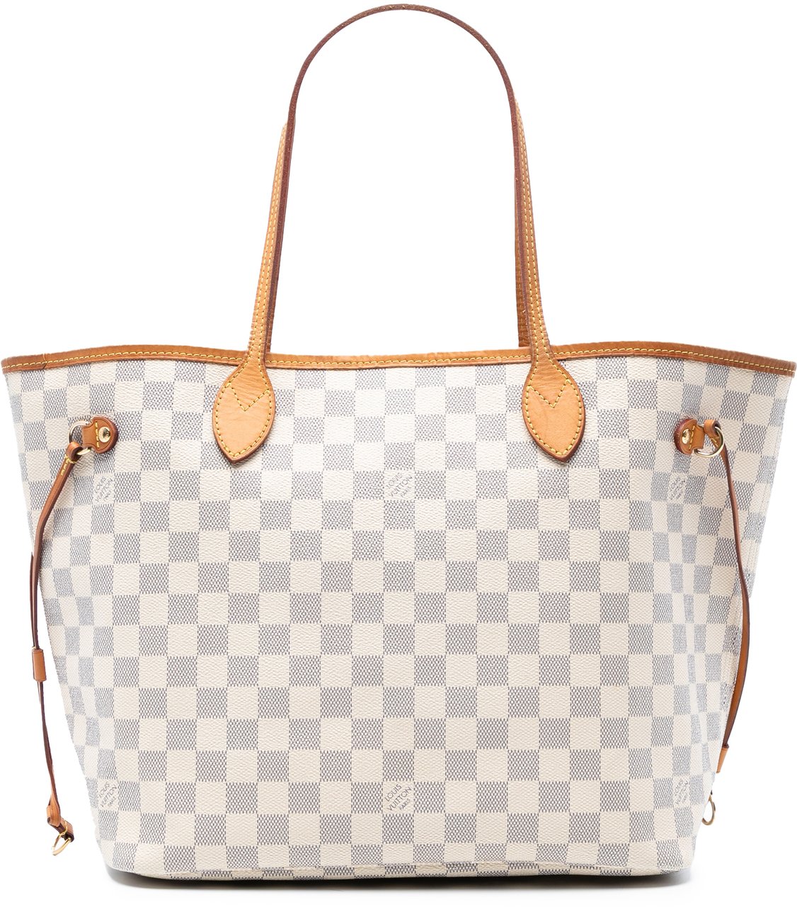 Louis Vuitton Damier Azur Neverfull MM Wit
