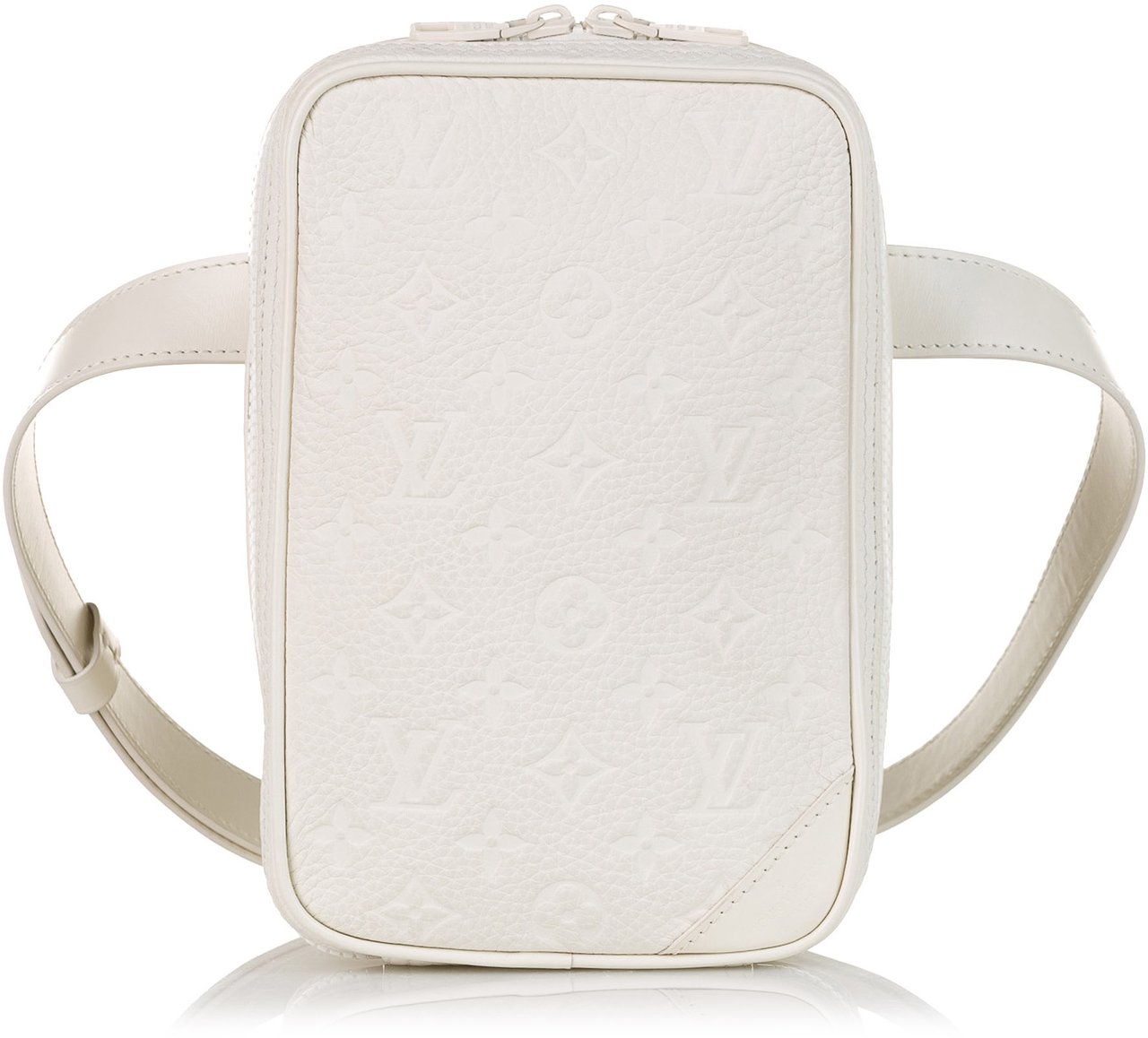 Louis Vuitton Monogram Taurillon Utility Side Wit