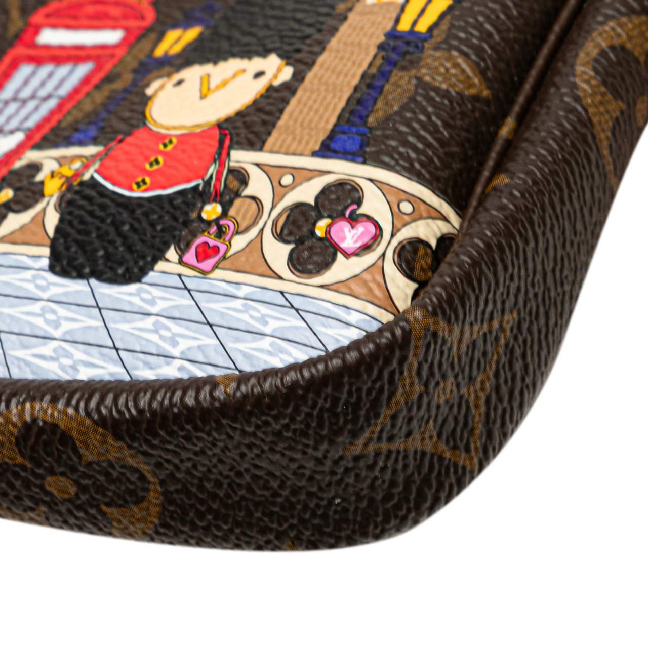 Louis Vuitton Monogram Vivienne in London Mini Pochette Accessoires Bruin
