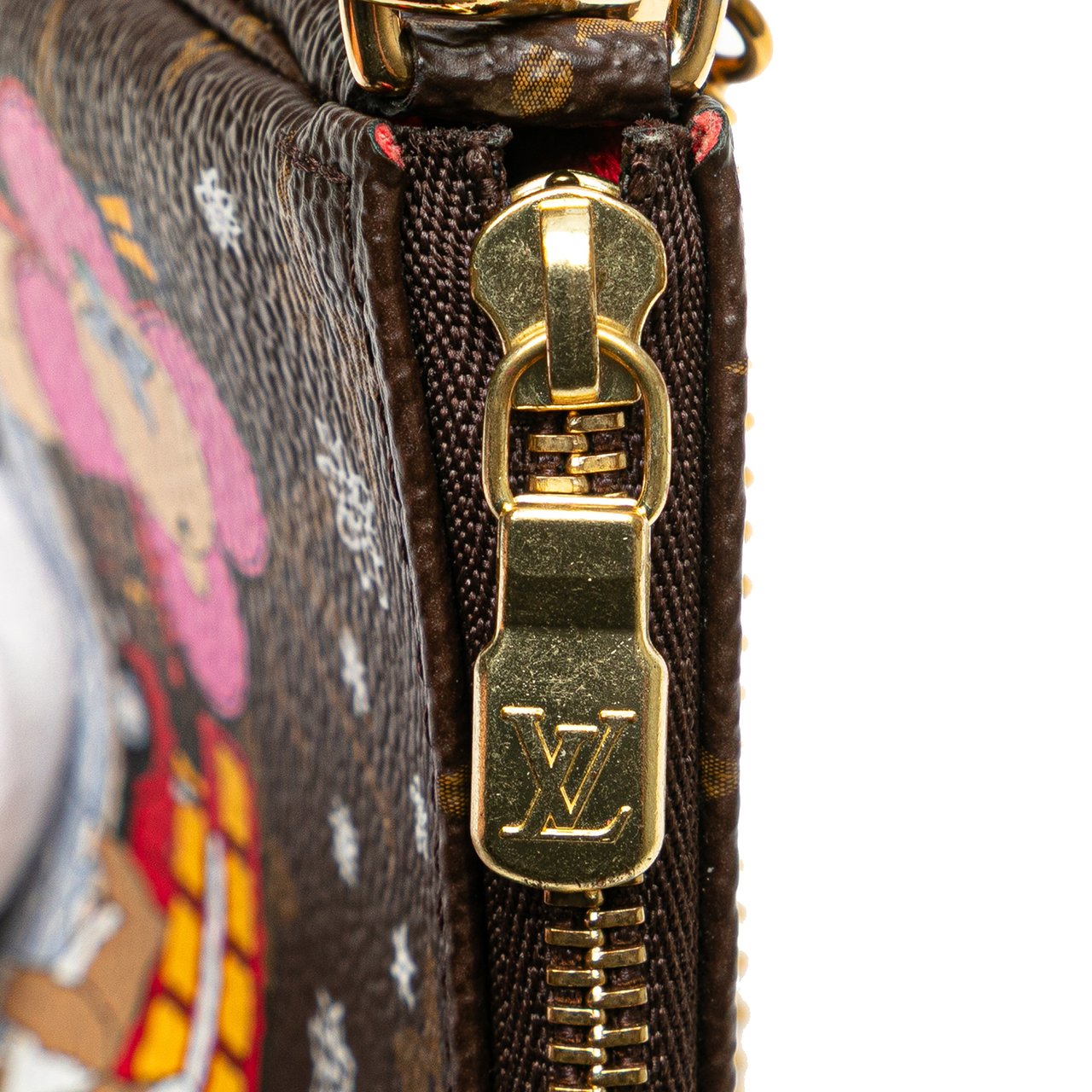 Louis Vuitton Monogram Vivienne in London Mini Pochette Accessoires Bruin