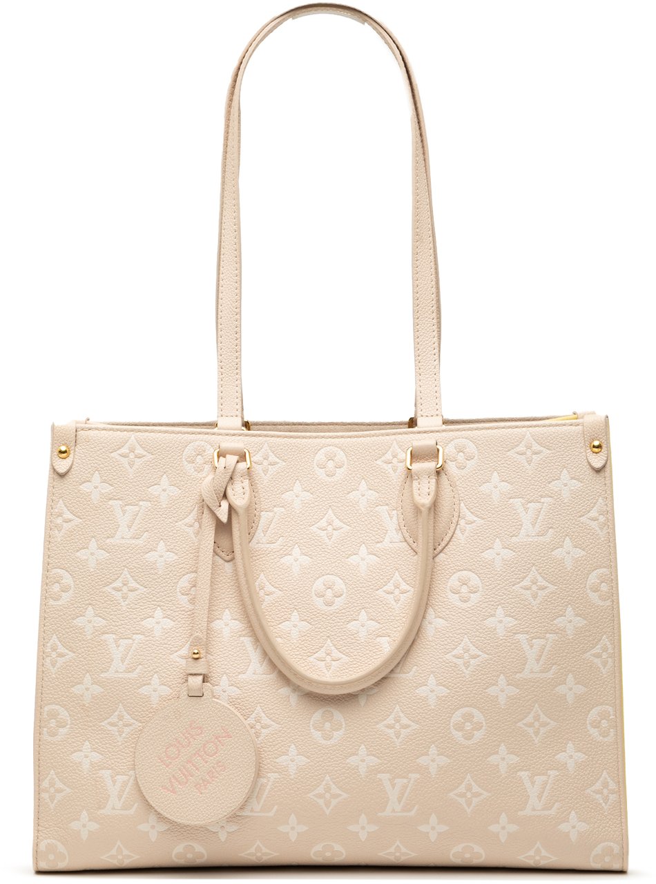 Louis Vuitton Monogram Empreinte Spring In The City Onthego MM Bruin