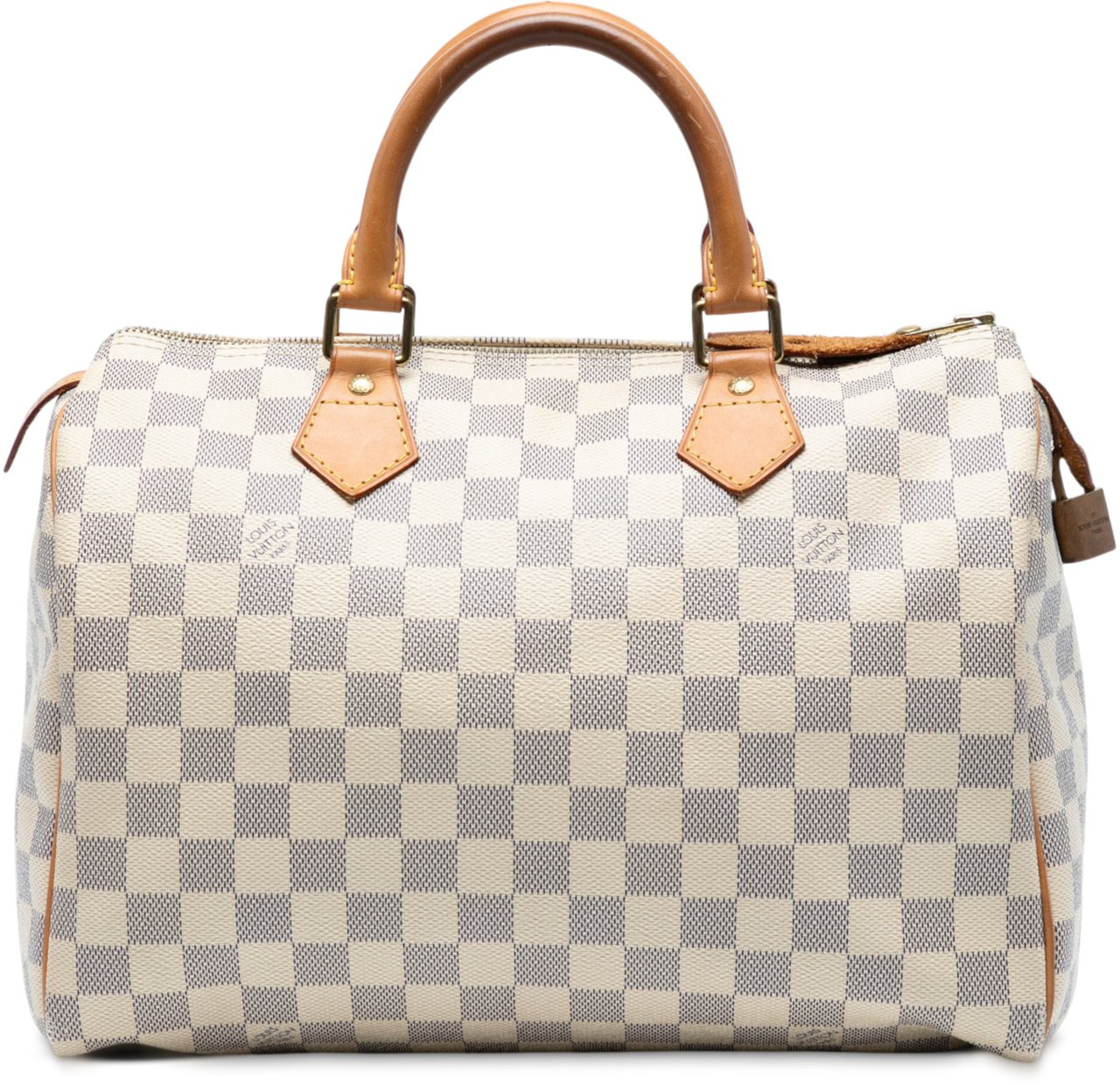 Louis Vuitton Damier Azur Speedy 30 Wit