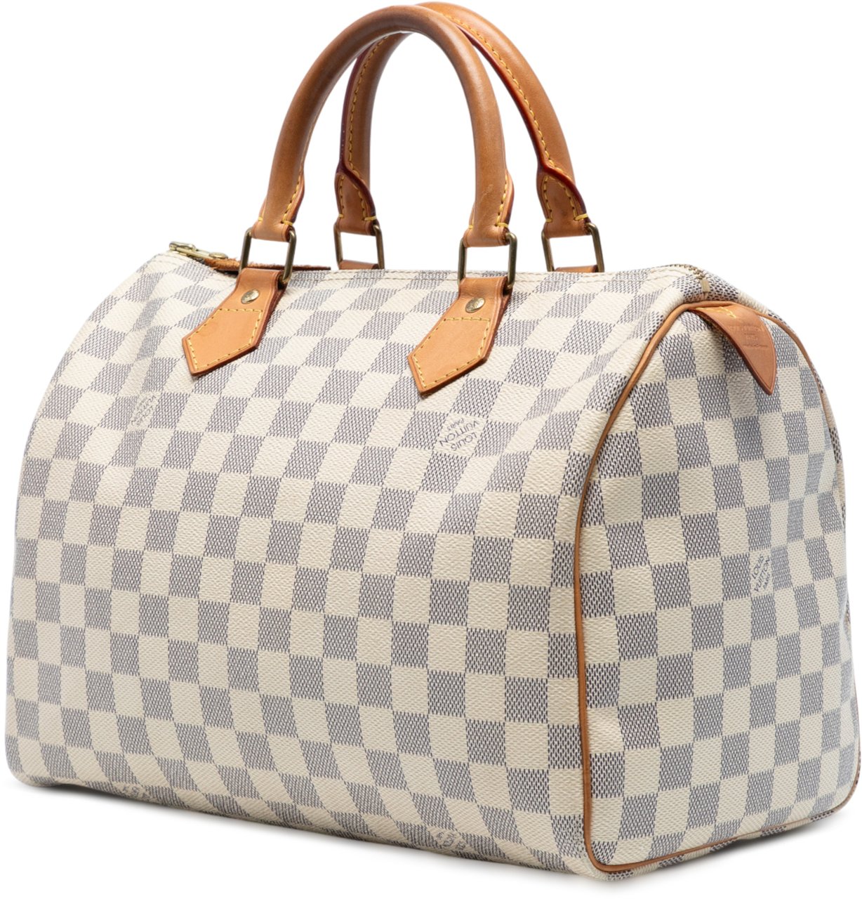 Louis Vuitton Damier Azur Speedy 30 Wit