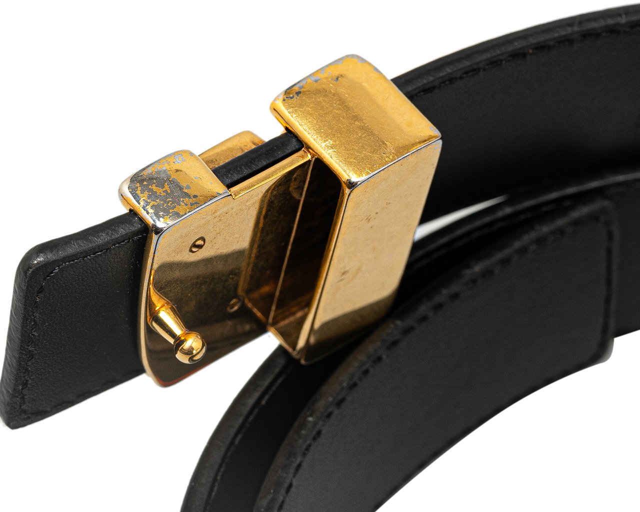 Louis Vuitton Monogram New Wave Belt Zwart