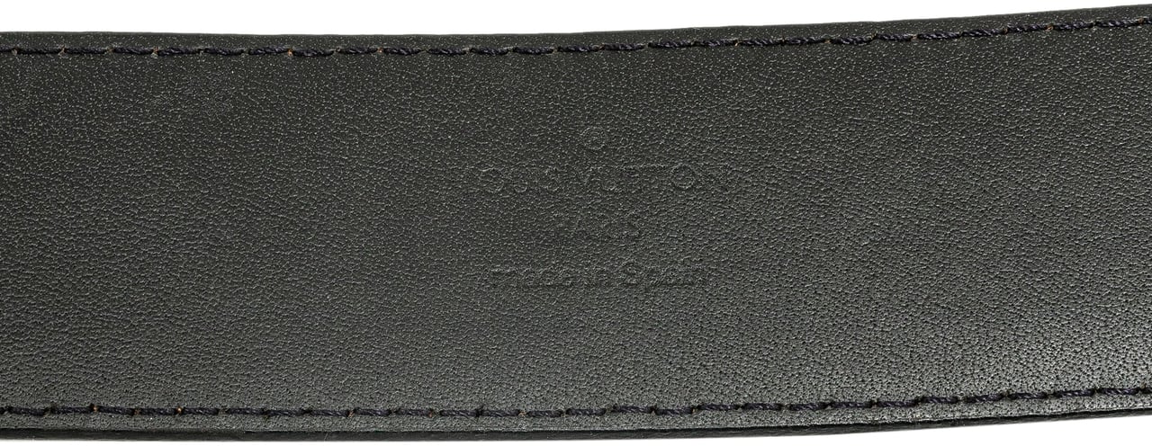 Louis Vuitton Monogram New Wave Belt Zwart