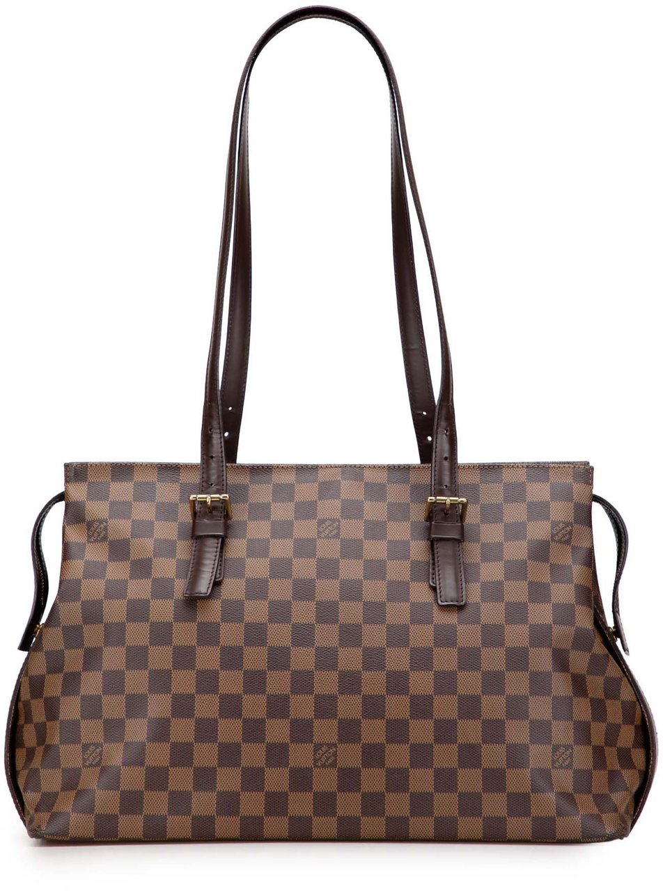 Louis Vuitton Damier Ebene Chelsea Bruin